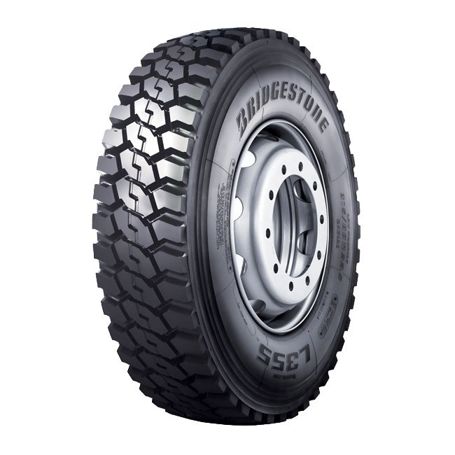 13 80 R22.5 BRIDGESTONE V-STEEL LUG L355 EVO 158/156 G
