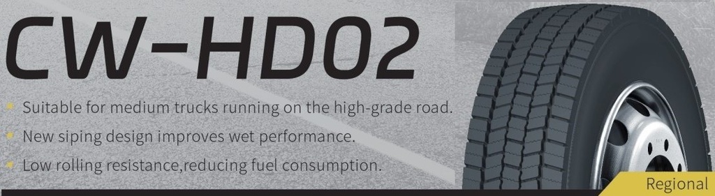 205 75 R17.5 CROSSWIND CW HD02 124/122 M