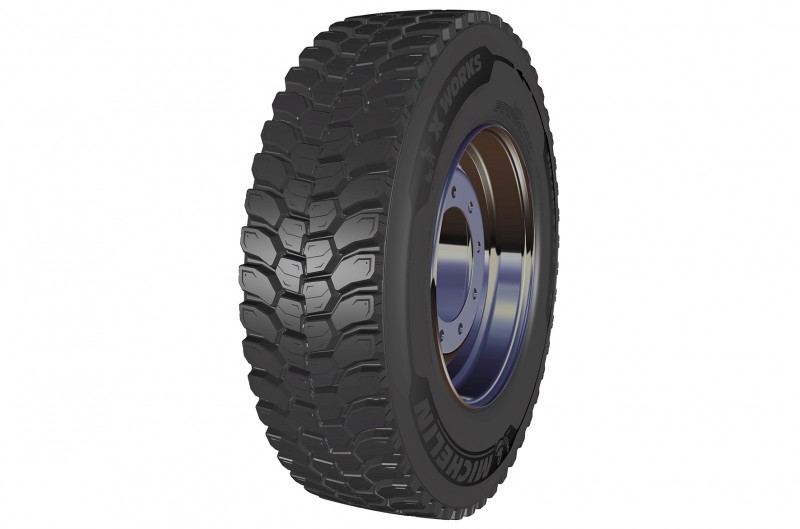 385 65 R22.5 MICHELIN X WORKS T 160 K